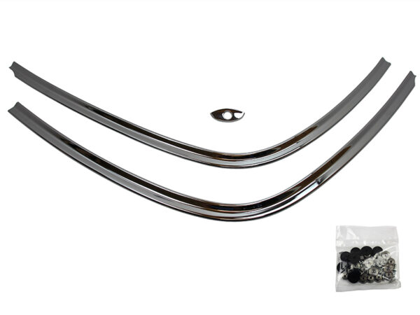 3-piece trim set on Mercedes R107 top lid. - Image 2