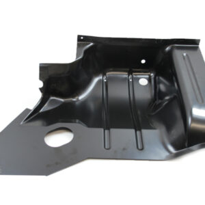 Floor panel on the right under Mercedes R107 rear seat
