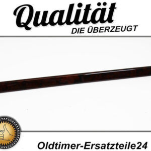 R107 Door trim strip root wood left
