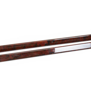 Burl wood door trim set for Mercedes R107