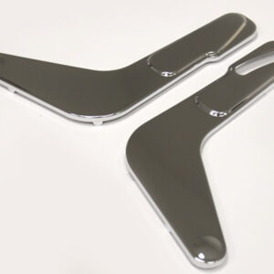 1 set of chrome covers for early Mercedes W113 right seat