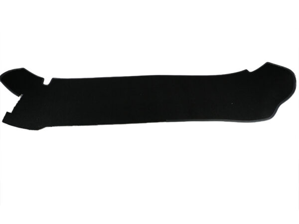 Black carpet set for Mercedes R107 trunk with battery - Image 2