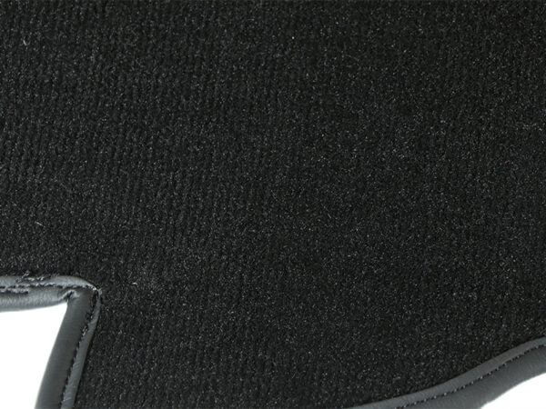 Black carpet set for Mercedes R107 trunk with battery - Image 7