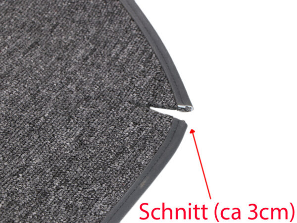 B-stock from center tunnel carpet Pagode W113 automatic gray - Image 7