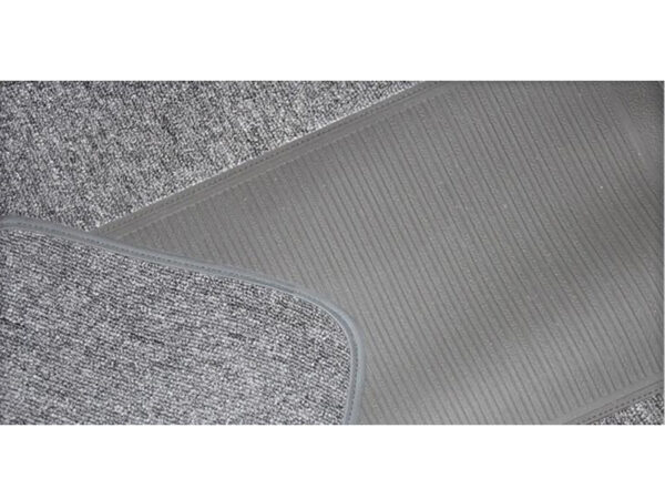 Carpet set looped material for Mercedes Pagode W113 black without emergency seat automatic car - Image 2