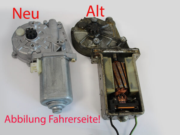 Right window regulator motor for Mercedes R107 W123