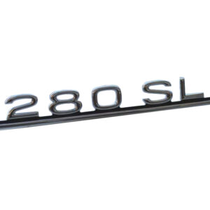 Chrome emblem / lettering 280SL for Mercedes R107