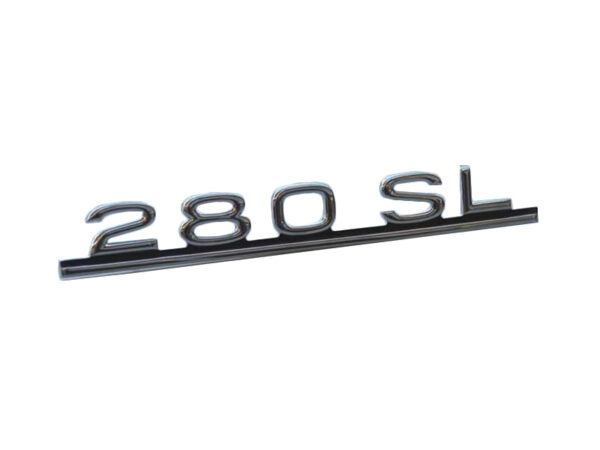 Chrome emblem / lettering 280SL for Mercedes R107