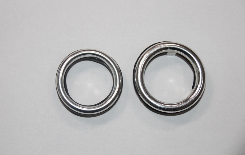 Small aluminum rosette early with seal over Mercedes W113 ignition lock - Image 5