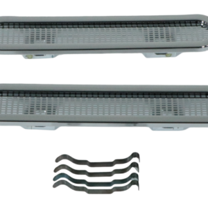 1 set of seat ventilation grilles for Mercedes W113