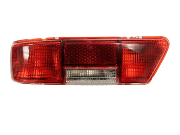 Rear light glass red/red with reflector for late Mercedes W111 W113 280 SL - left
