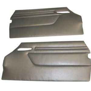 Set of door panels black for Mercedes R107 / C107