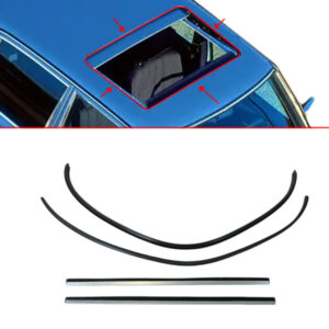 Sunroof seal set for Mercedes W 115 W116 W123