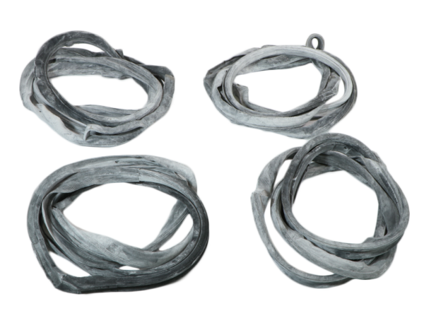 Set of 4x door seals for Mercedes W126 short - Image 2