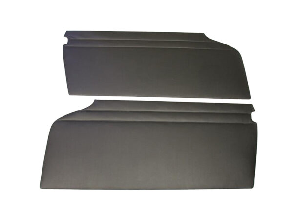 2 black door panels for late Mercedes W113 Pagoda