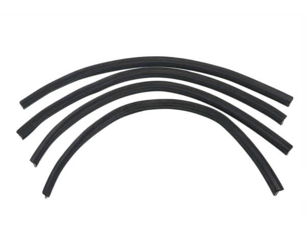 4x exterior window slot strip for Mercedes W114 W115 W116