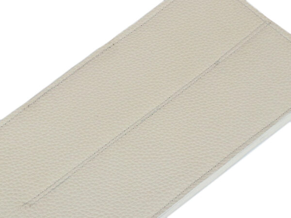 Leather case beige for Mercedes R107 W113 convertible top handles - Image 3