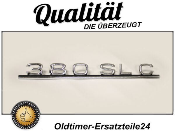 Type symbol 380SLC for Mercedes C107