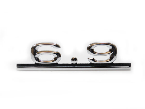 Emblem 6.9 for Mercedes W116