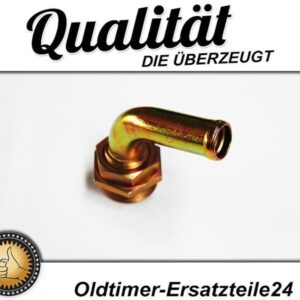 Pipe elbow for Mercedes W111 W113 W121 heating connection