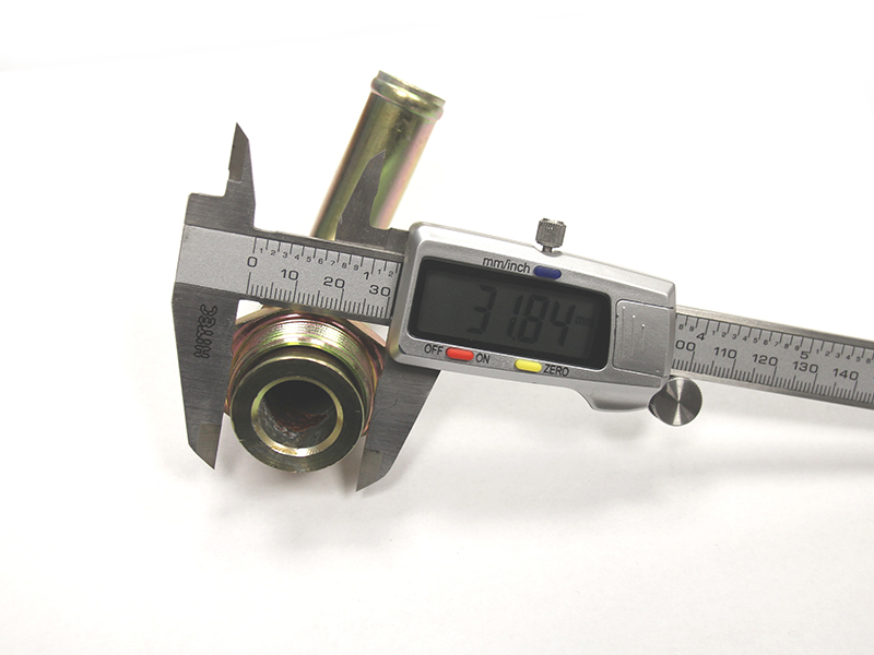 Pipe elbow for Mercedes W111 W113 W121 heating connection - Image 4