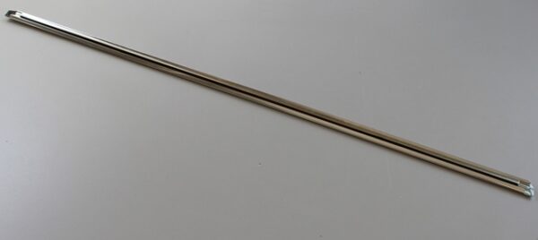 Chrome-plated brass trim strip door top for Mercedes W113 - Image 4