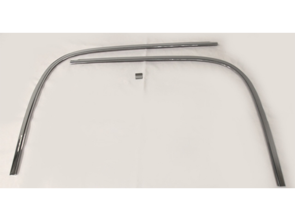 Chom decorative frame set for Mercedes W113 convertible top compartment lid