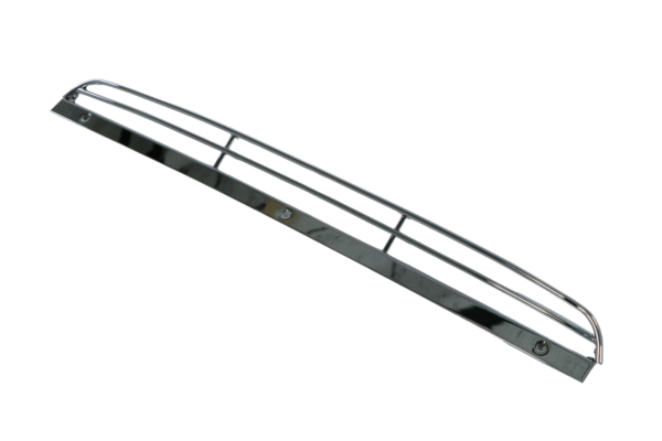 Chrome decorative grille for Mercedes W113 air scoop - Image 3