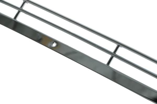 Chrome decorative grille for Mercedes W113 air scoop - Image 4