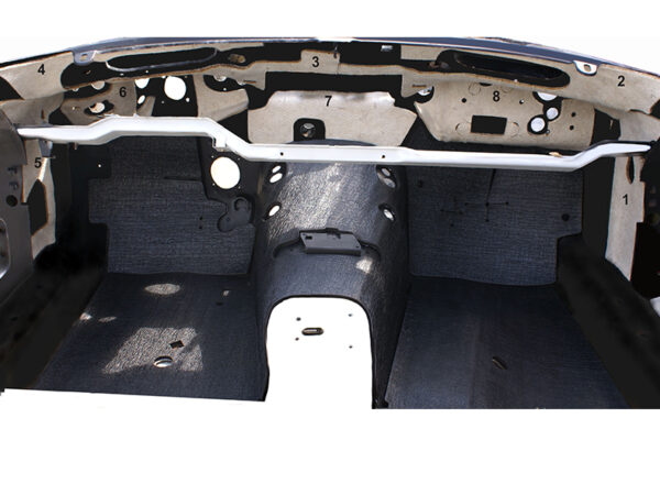 Anti-drone insulation for Mercedes R107 front wall - Image 2
