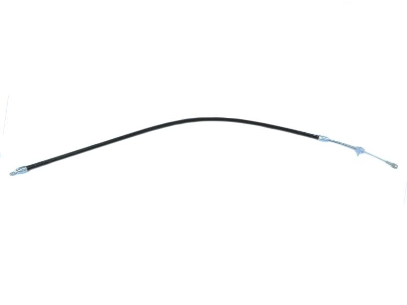 Left handbrake cable for Mercedes R107 with coupling axle - Image 2