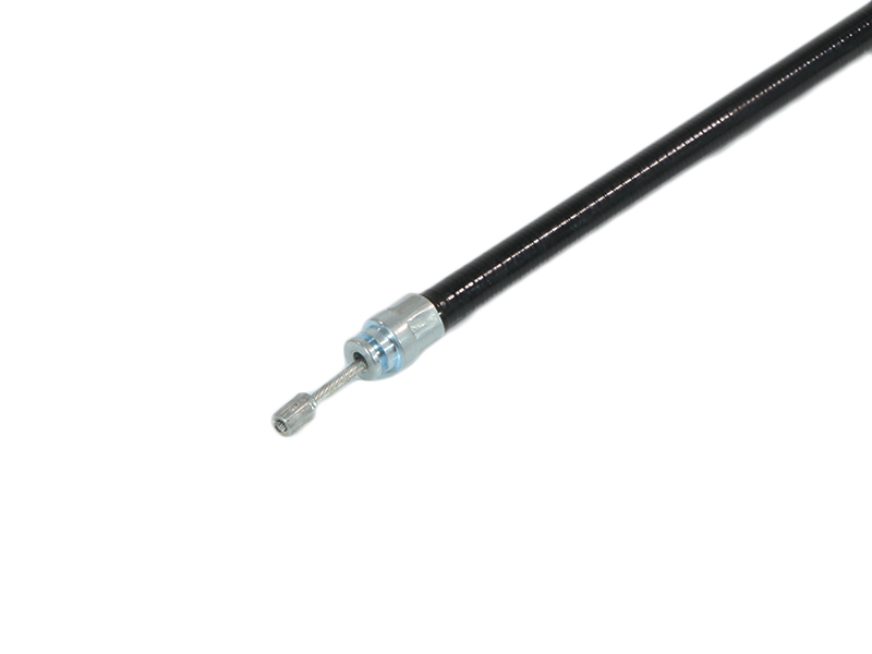 Left handbrake cable for Mercedes R107 with coupling axle - Image 3