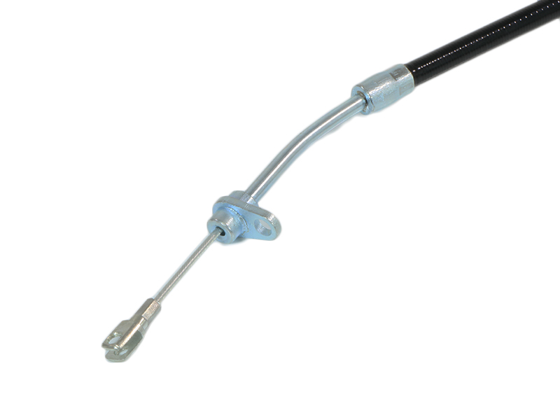 Left handbrake cable for Mercedes R107 with coupling axle - Image 4