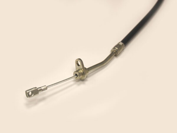 Right hand brake cable for Mercedes R107 with coupling axle - Image 3