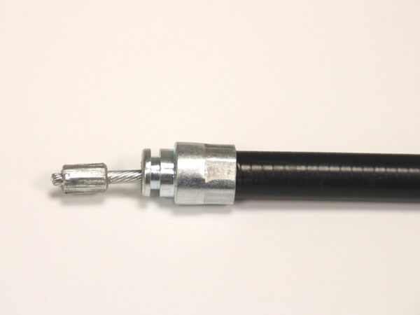 Right hand brake cable for Mercedes R107 with coupling axle - Image 4