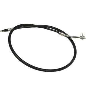 Right hand brake cable for Mercedes C107 with coupling axle