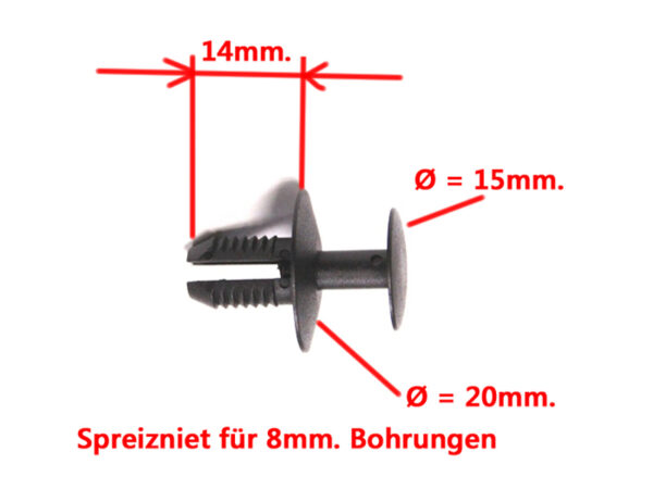 Expanding Rivet for Mercedes - Image 2