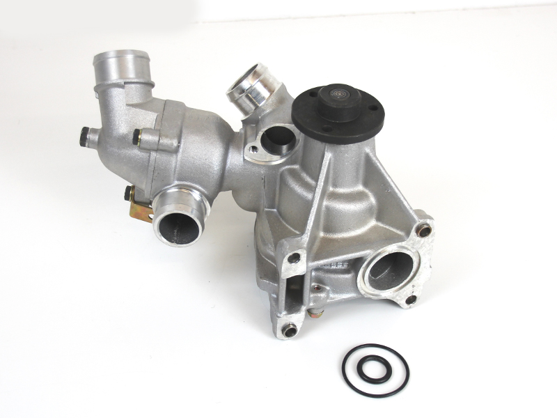 Water pump with thermostat for Mercedes R107 W124 W126 W201 - Image 3