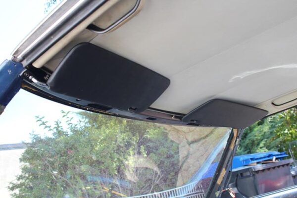 Sun visors black for Mercedes R107 280-500SL - Image 5