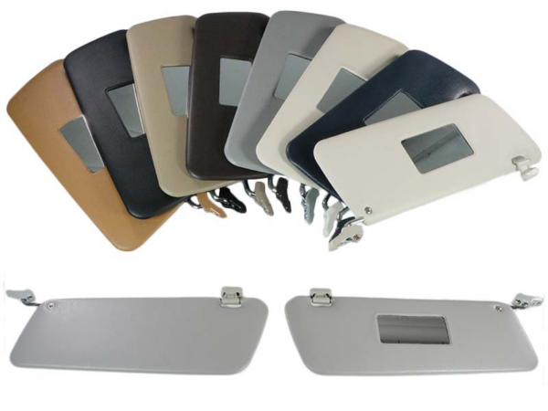Sun visors gray for Mercedes R107 280-500SL