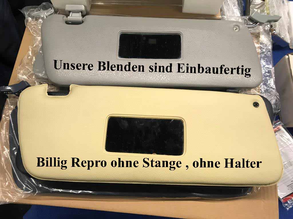 Sun visors Brasil Brown for Mercedes R107 280-500SL - Image 4