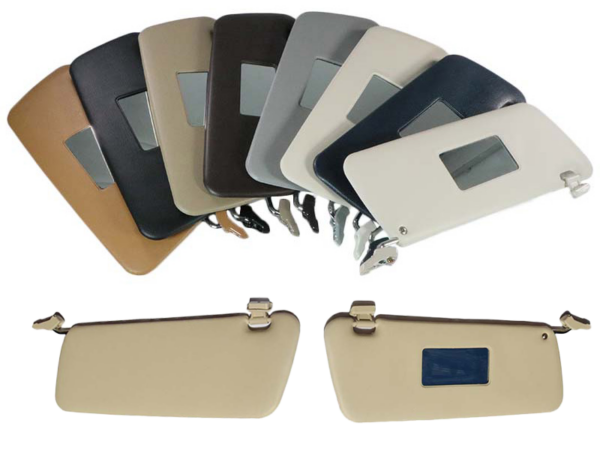 Sun visor parchment for Mercedes R107 280-500SL