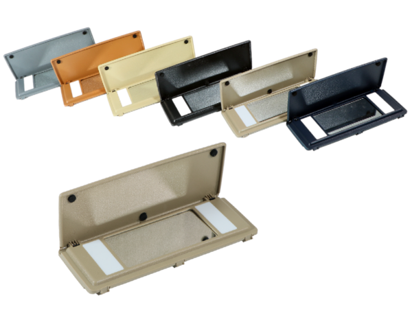 Make-up mirror for Mercedes R107 SL sun visor - mushroom