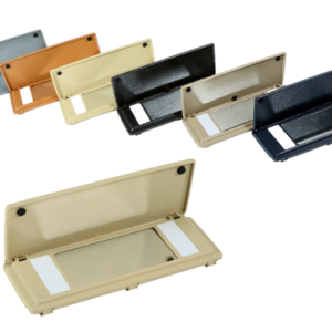 Make-up mirror for Mercedes R107 SL sun visor - cream beige