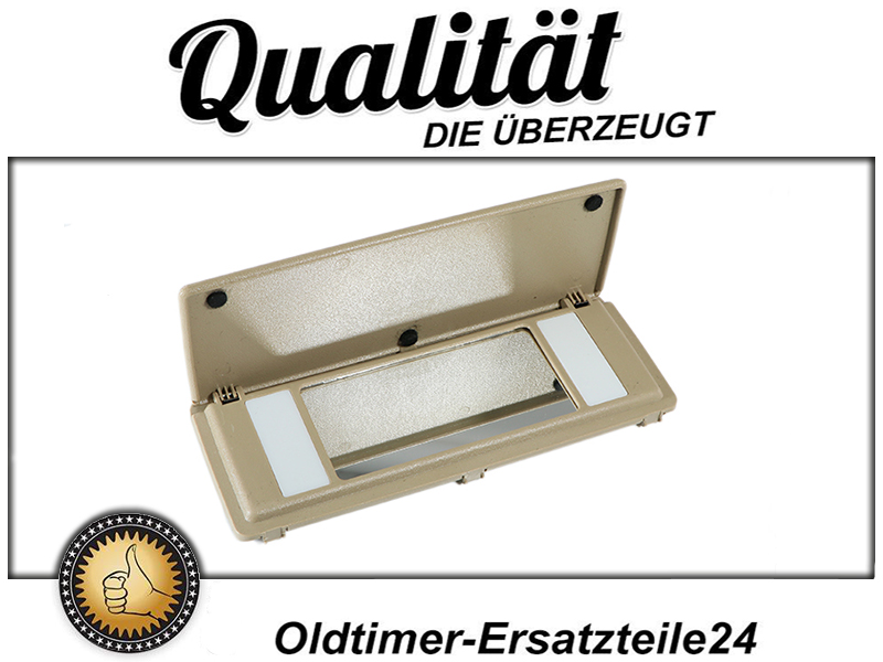 Make-up mirror mushroom for Mercedes W124 W126 W201 sun visor - Image 4