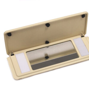 Makeup mirror cream beige for Mercedes W124 W126 W201 sun visor