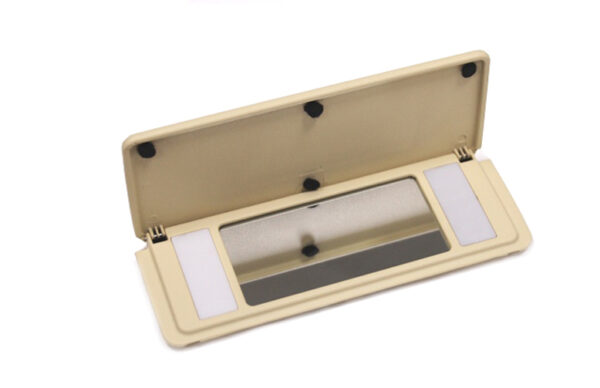 Makeup mirror cream beige for Mercedes W124 W126 W201 sun visor