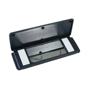 Blauer Schminkspiegel fuer Mercedes R129 / W124 Cabrio Sonnenblende