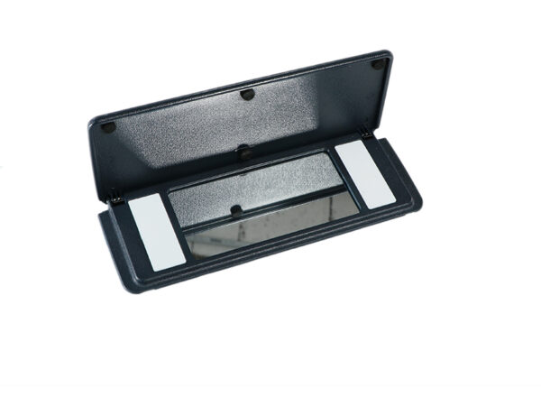 Blauer Schminkspiegel fuer Mercedes R129 / W124 Cabrio Sonnenblende - Image 4