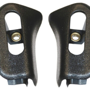 Cap left & right black for sun visor Mercedes R129 & A124 Cabrio